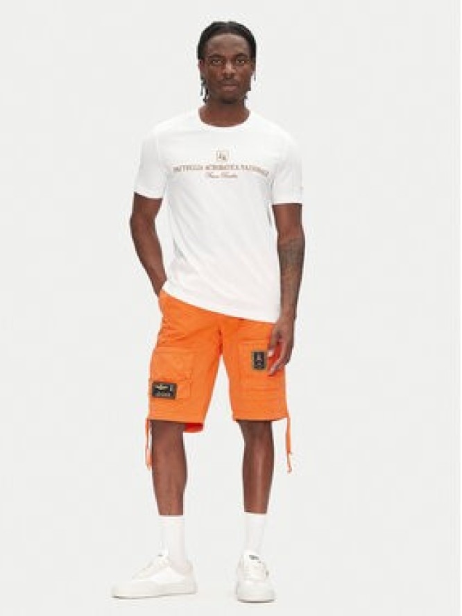 Aeronautica Militare T-Shirt 251TS2410J592 Biały Regular Fit