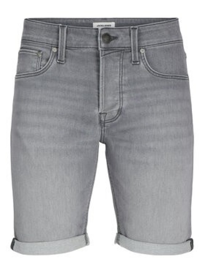 Jack & Jones Szorty jeansowe Rick 12269502 Szary Regular Fit