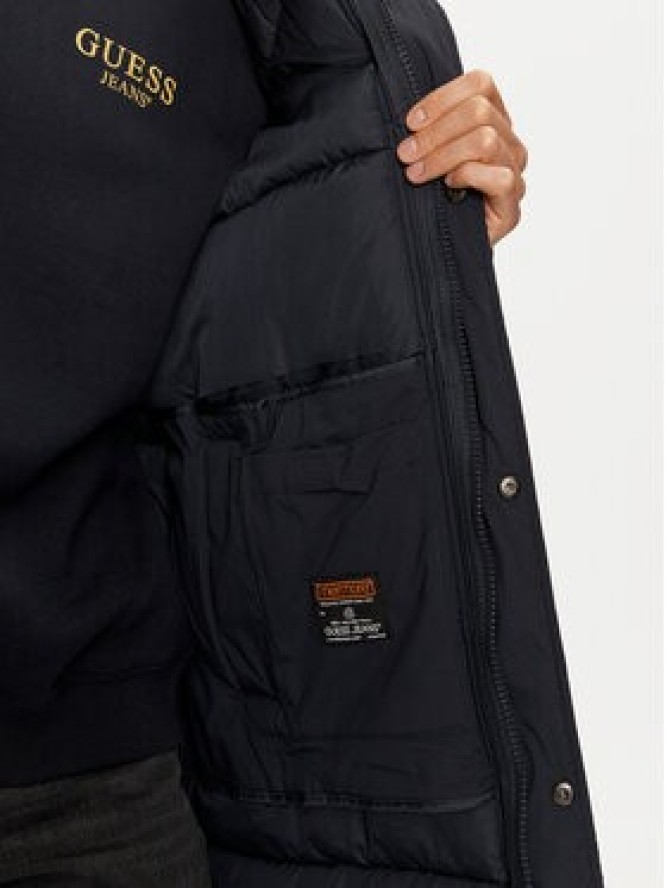 Guess Jeans Kurtka zimowa M4BL26 WGII2 Granatowy Regular Fit