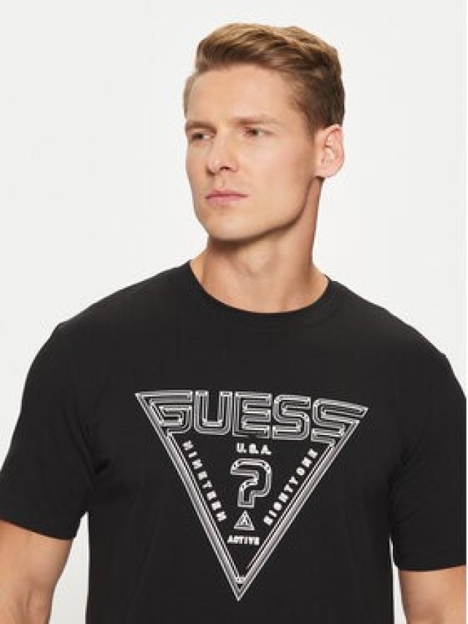 Guess T-Shirt Z5RI12 J1314 Czarny Regular Fit