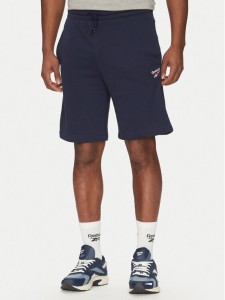 Reebok Szorty sportowe 100217147 Granatowy Regular Fit