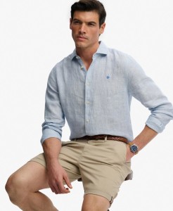 superdry Premium Regular Chino Szorty Slim – Sandstone Brown