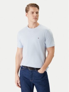 Tommy Hilfiger T-Shirt MW0MW39995 Błękitny Regular Fit