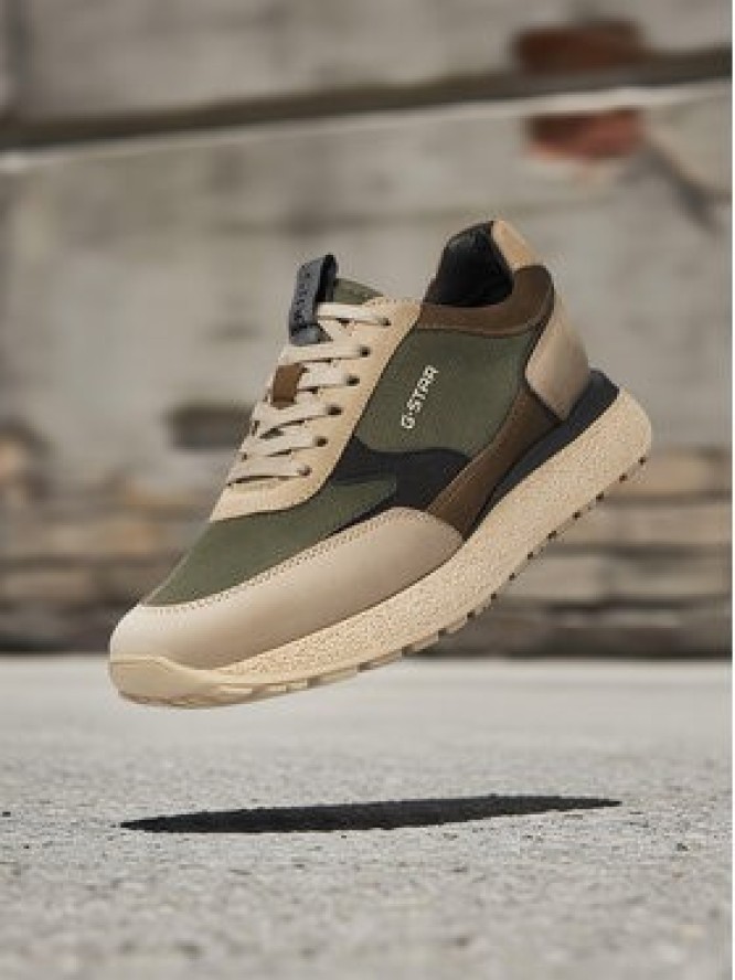 G-Star Raw Sneakersy EO-DAIIONA-01 MI08 Khaki