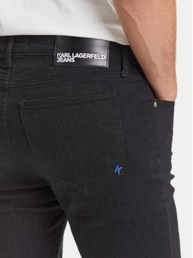 Karl Lagerfeld Jeans Jeansy A3M10031 Czarny Skinny Fit