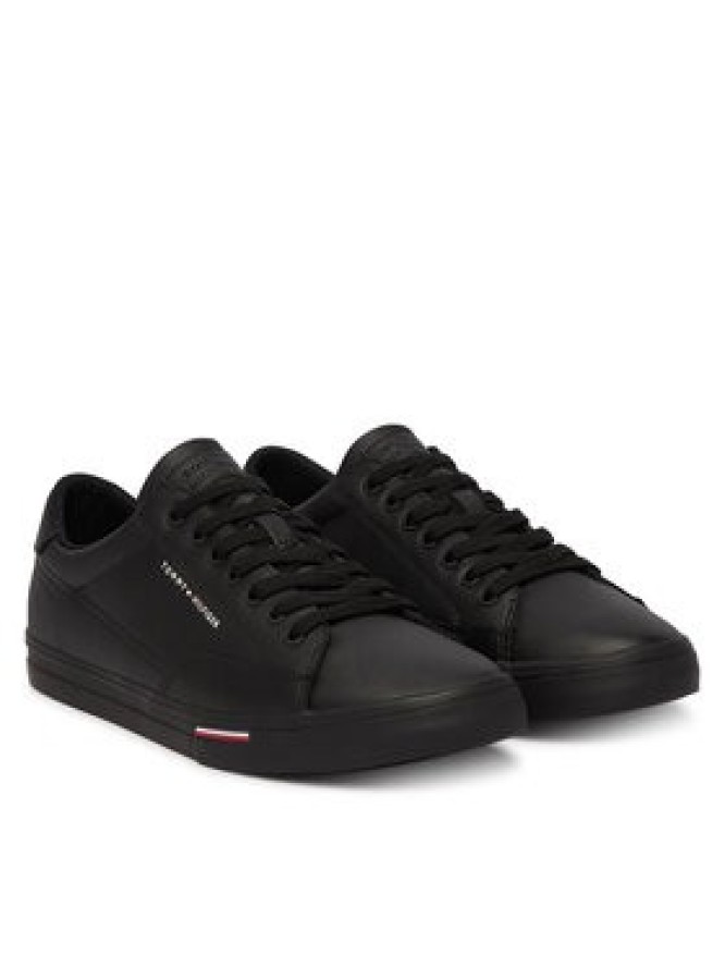 Tommy Hilfiger Tenisówki Vulc Core Rwb Long Lace Lth FM0FM05814 Czarny