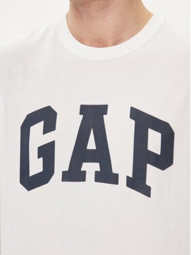 Gap T-Shirt 856659-03 Biały Regular Fit