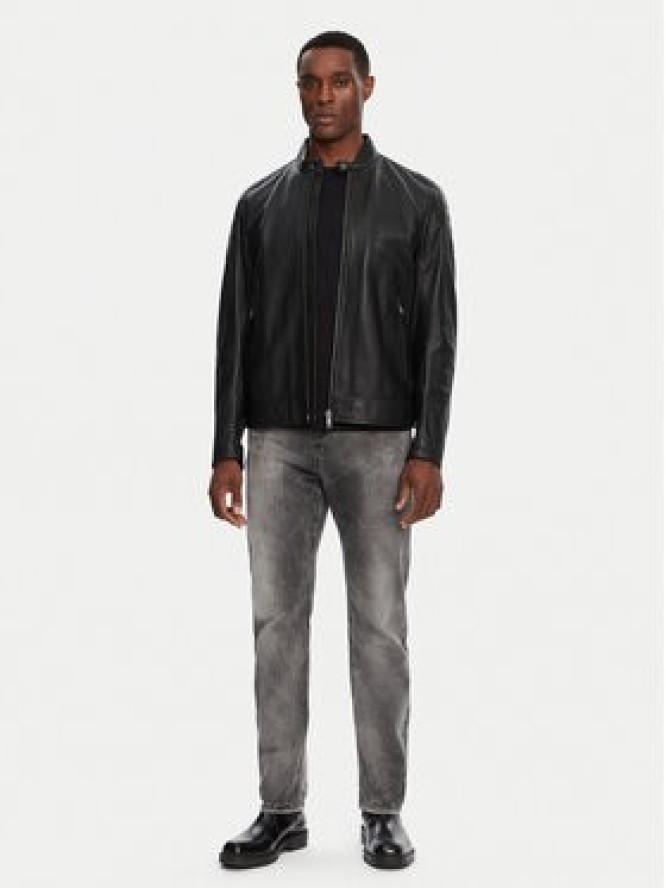 Balmain Jeansy DH1MI043DE73 Szary Regular Fit