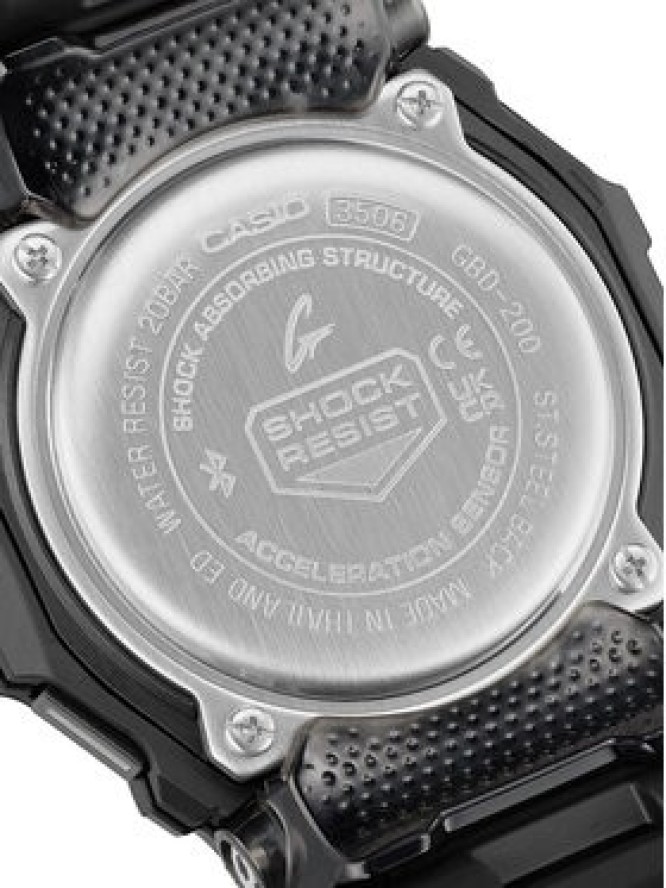 G-Shock Zegarek G-Squad GBD-200-1A1ER Czarny