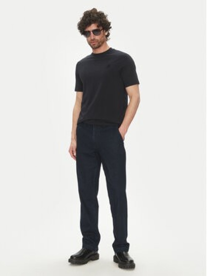 KARL LAGERFELD T-Shirt 755750 552221 Granatowy Regular Fit