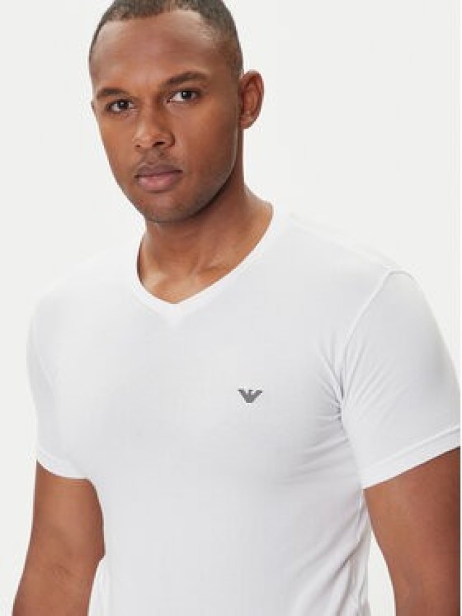Emporio Armani Underwear T-Shirt EM000380 AF14133 U0002 Biały Fitted Fit