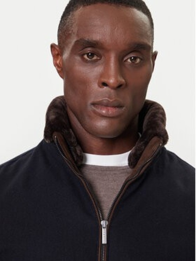 Bugatti Kurtka przejściowa 7600-85557D Granatowy Regular Fit