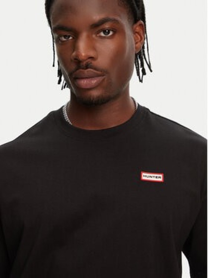 Hunter T-Shirt Rasputin HARM0057251 Czarny Relaxed Fit