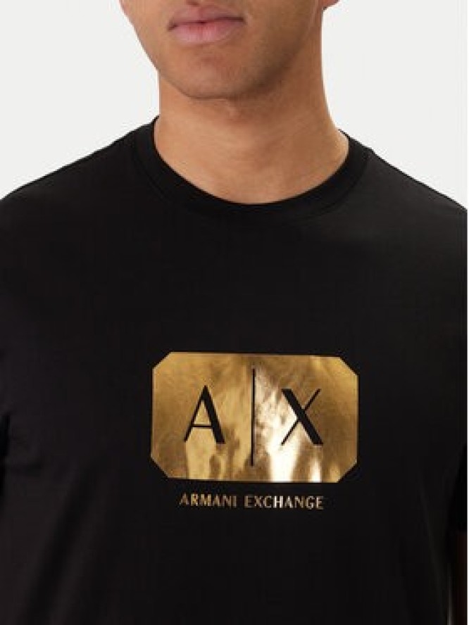 Armani Exchange T-Shirt XM002826 AF12308 UC001 Czarny Regular Fit