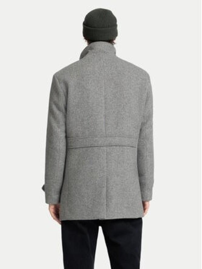 Selected Homme Płaszcz wełniany 16094322 Szary Regular Fit