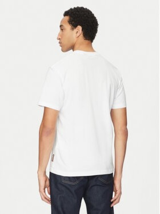 Just Cavalli T-Shirt 78OAHT01 Biały Regular Fit