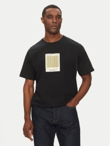 Jack & Jones T-Shirt Islington 12273019 Czarny Loose Fit