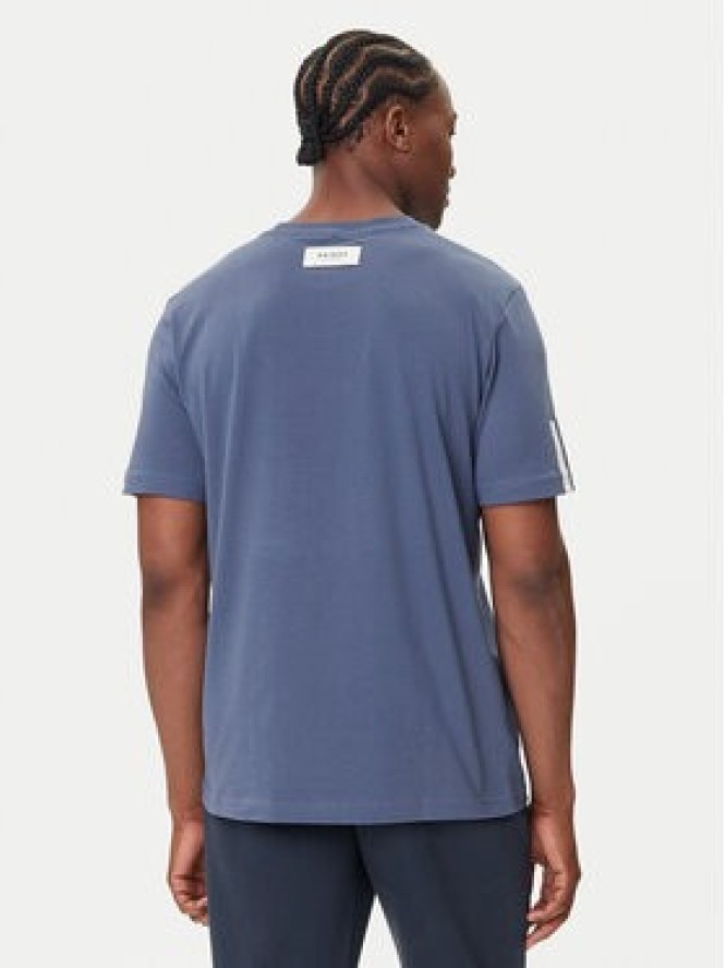 adidas T-Shirt Stadium Ticket JM6472 Niebieski Loose Fit