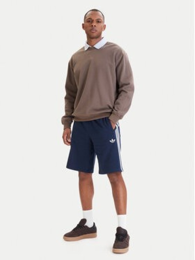 adidas Szorty sportowe 3-Stripes KE3565 Granatowy Regular Fit