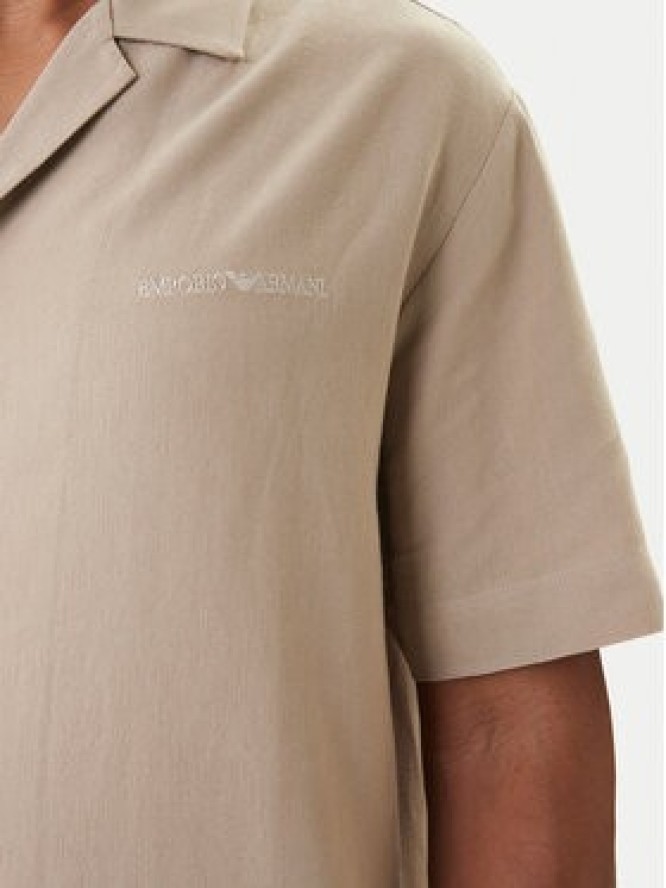 Emporio Armani Koszula EM000593 AF20590 U6213 Beżowy Regular Fit