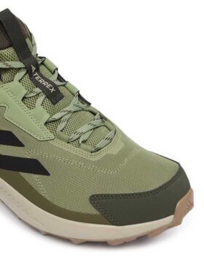 adidas Trekkingi Terrex Anylander Mid Hiking Shoes JR6596 Zielony