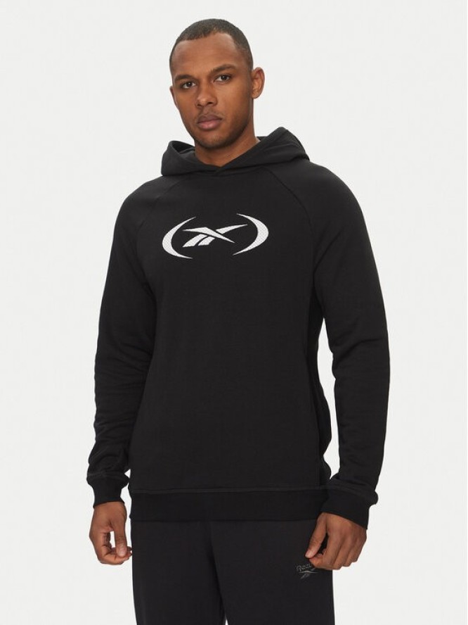 Reebok Bluza 100214852 Czarny Regular Fit