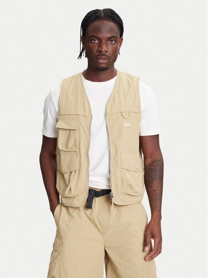 Robe di Kappa Kamizelka Giovani Biserta ROBE DI KAPPA-65127BW Beżowy Regular Fit