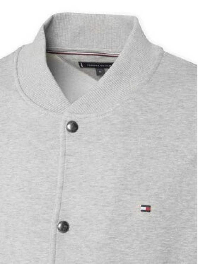 Tommy Hilfiger Kurtka bomber Essential MW0MW42470 Szary Regular Fit