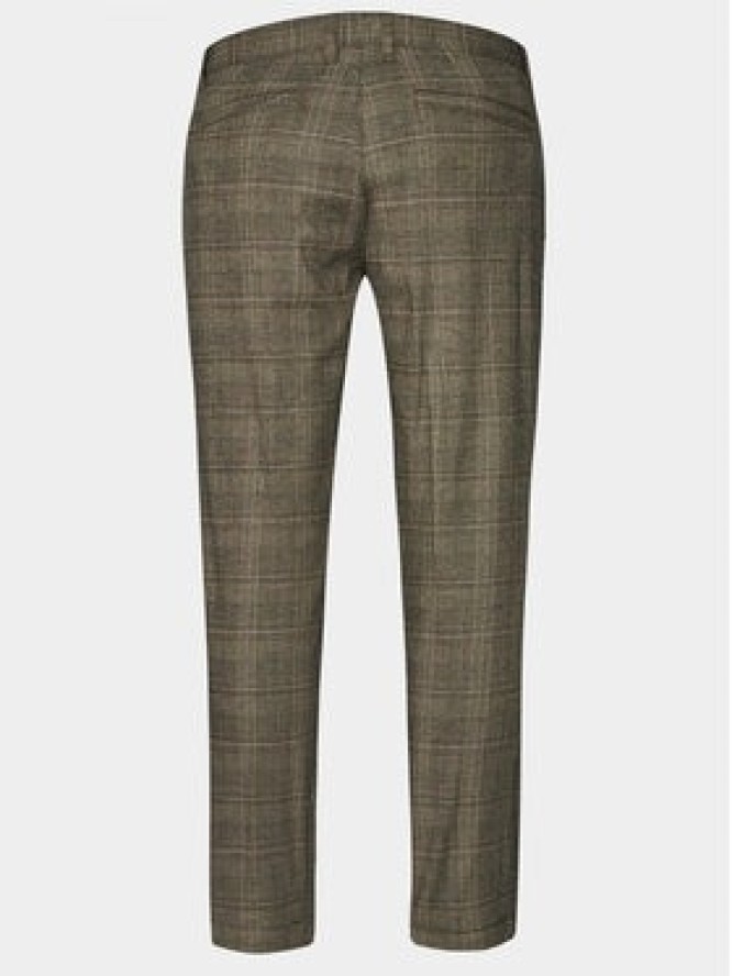 Redefined Rebel Chinosy Ercan 196045 Brązowy Slim Fit