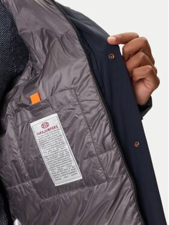 Parajumpers Kurtka zimowa Easy 25WMPMJKBC03 Granatowy Regular Fit