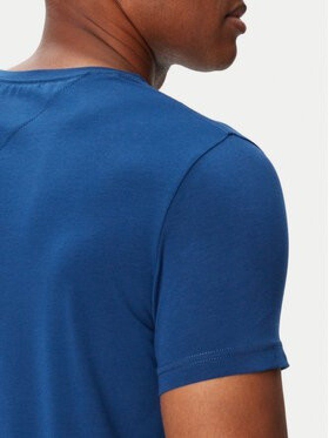 Tommy Hilfiger T-Shirt MW0MW10800 Niebieski Regular Fit