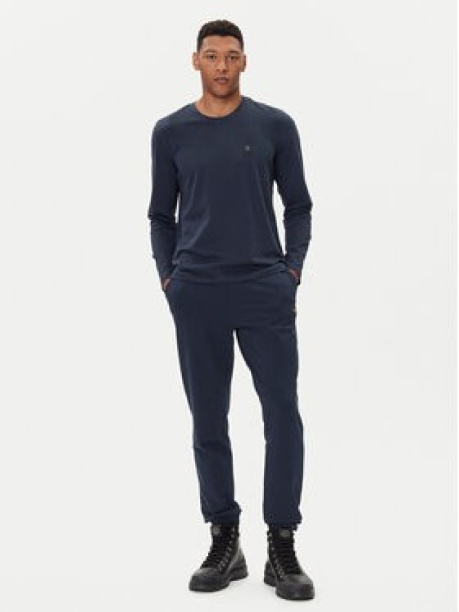 Aeronautica Militare Longsleeve 252TS2468UJ00703 Granatowy Regular Fit