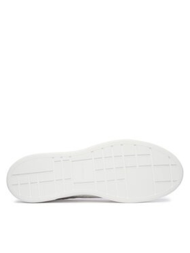 Calvin Klein Sneakersy Beasket Cup Oxf Lup Hf Aop Lth HM0HM02132 Biały