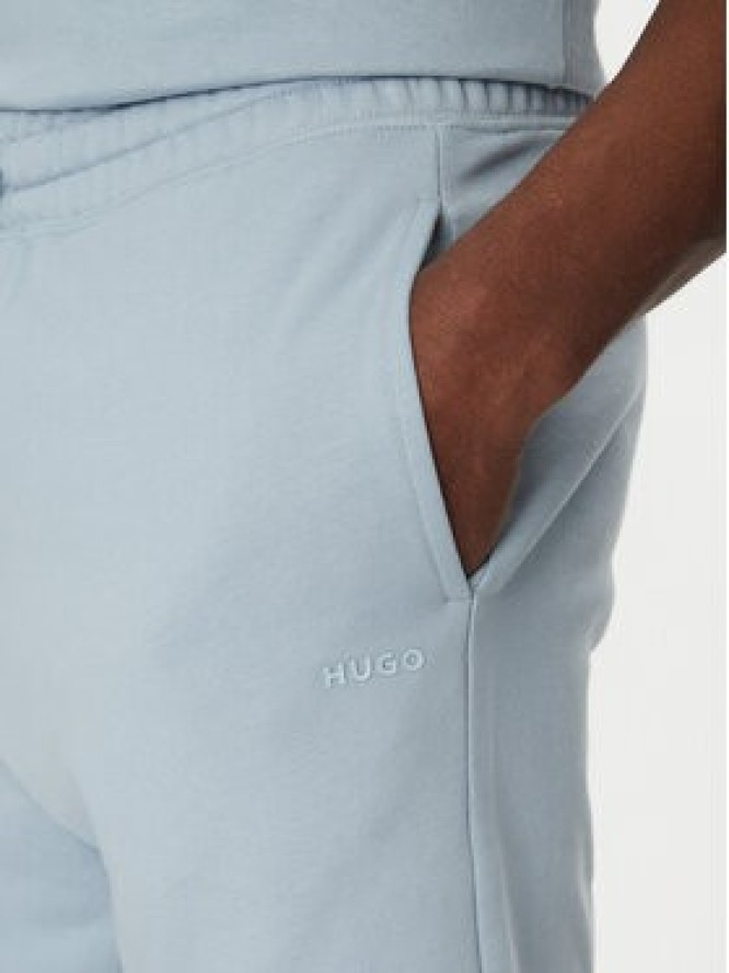 HUGO Szorty sportowe Dayono 50530696 Błękitny Relaxed Fit