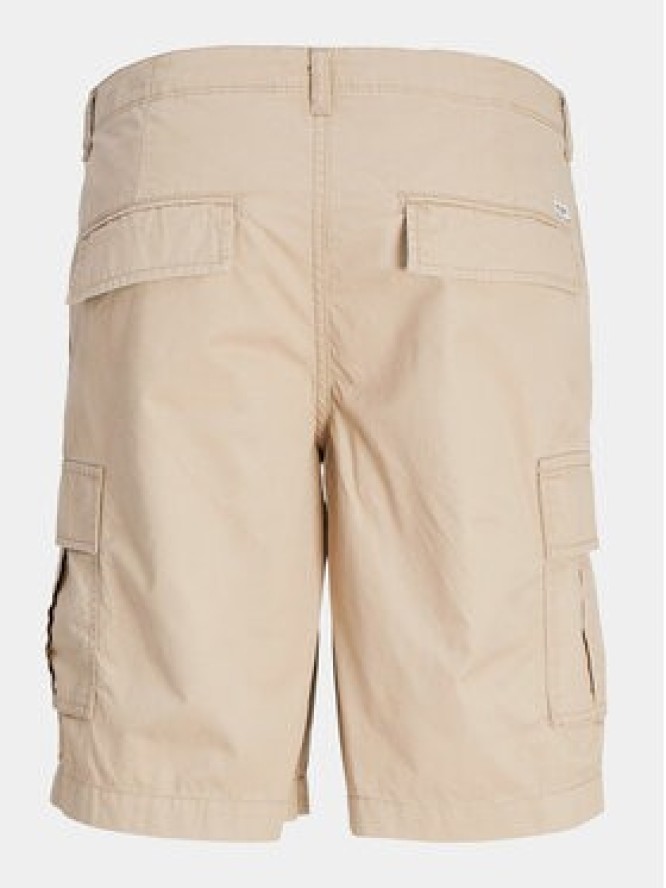 Jack & Jones Szorty materiałowe Jpstcole 12253222 Beżowy Loose Fit