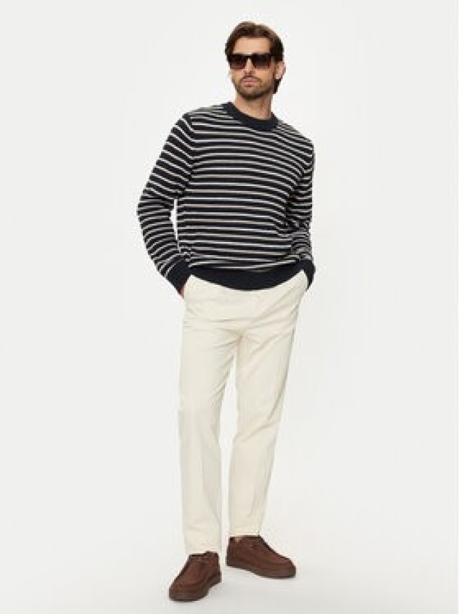 Jack & Jones Sweter Bronx 12264080 Granatowy Regular Fit