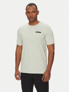 Under Armour T-Shirt Strip Logo 1390203 Écru Relaxed Fit