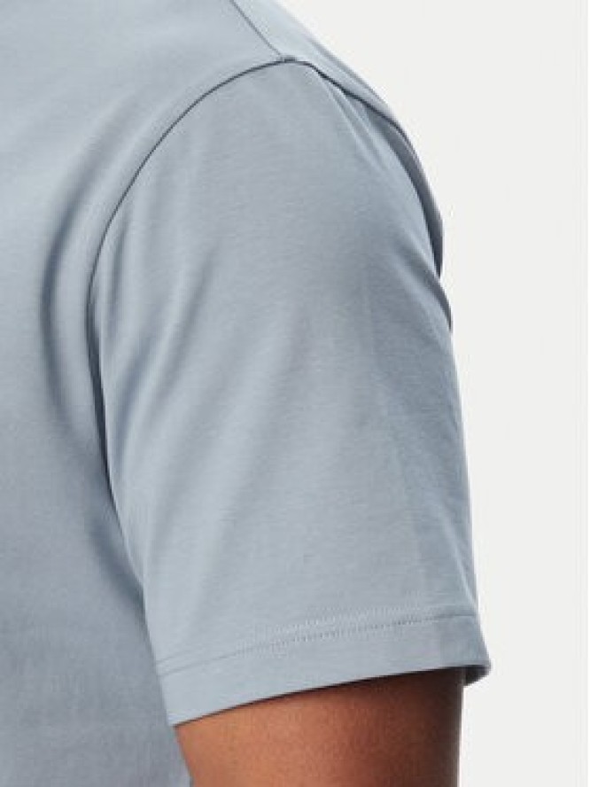 BOSS T-Shirt Tee Collar 50562120 Szary ciemny Relaxed Fit