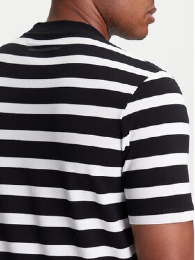 KARL LAGERFELD T-Shirt 755022 553231 Czarny Regular Fit