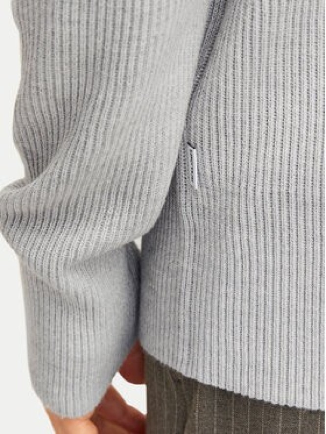 Jack & Jones Sweter Perfect 12257771 Szary Regular Fit