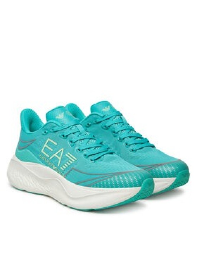 EA7 Emporio Armani Sneakersy X8X245 XK442 D132 Zielony