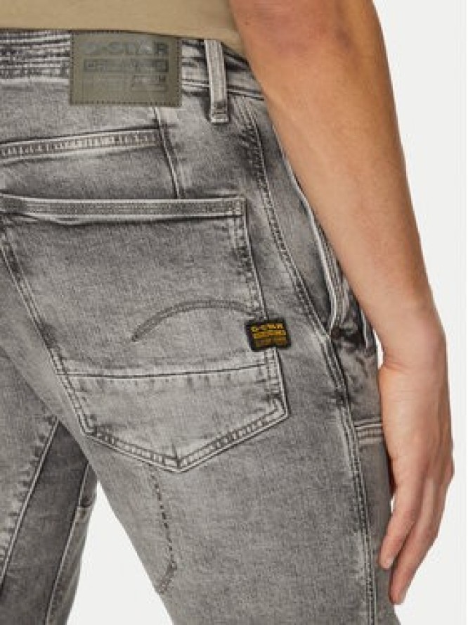 G-Star Raw Jeansy Diver 3D D26465-D931 H095 Szary Slim Fit