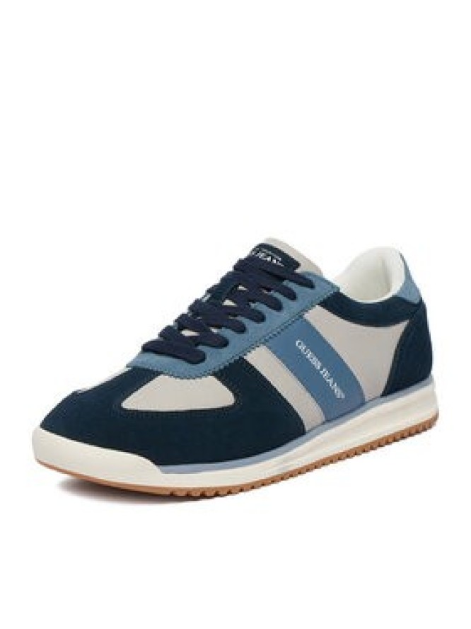 Guess Jeans Sneakersy EO-DELAND-01 WE Niebieski