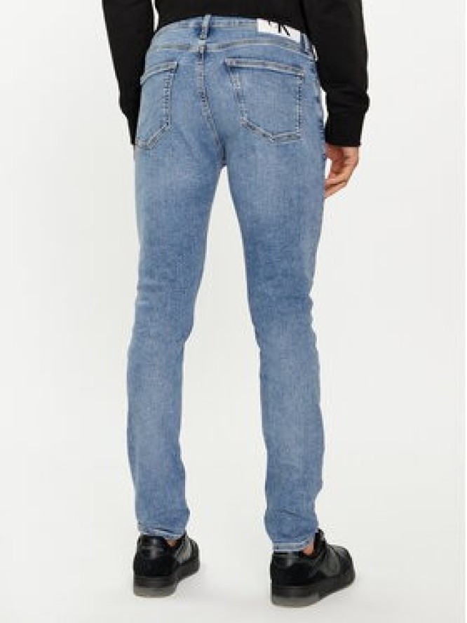 Calvin Klein Jeans Jeansy J30J324843 Niebieski Super Skinny Fit