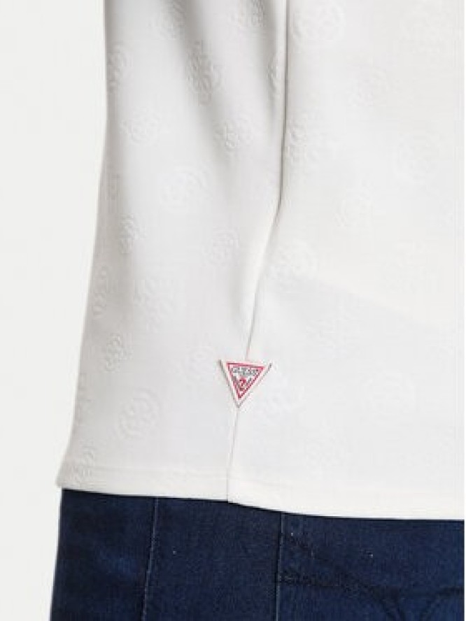 Guess T-Shirt M6GP26 K3177 Écru Regular Fit