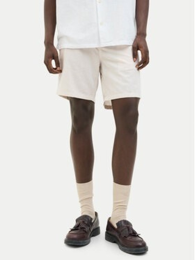 Jack & Jones Szorty materiałowe Stace Summer 12248627 Beżowy Regular Fit