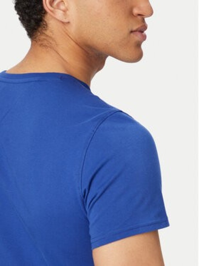 Tommy Jeans T-Shirt DM0DM04411 Niebieski Slim Fit