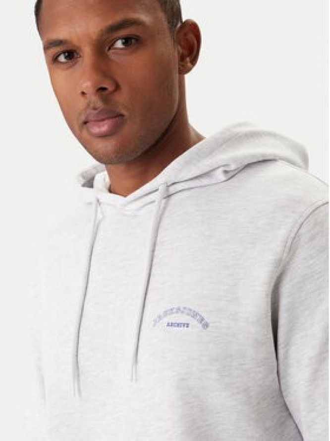 Jack & Jones Bluza College Logo 12288362 Szary Regular Fit