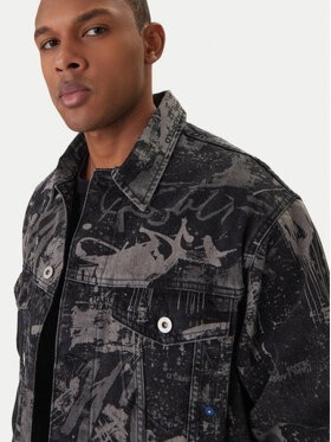 Karl Lagerfeld Jeans Kurtka jeansowa B1M14033 Szary Regular Fit