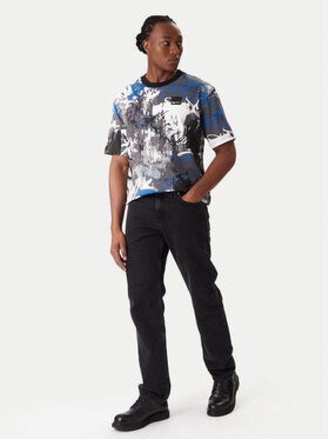 Karl Lagerfeld Jeans T-Shirt B1M17076 Kolorowy Regular Fit